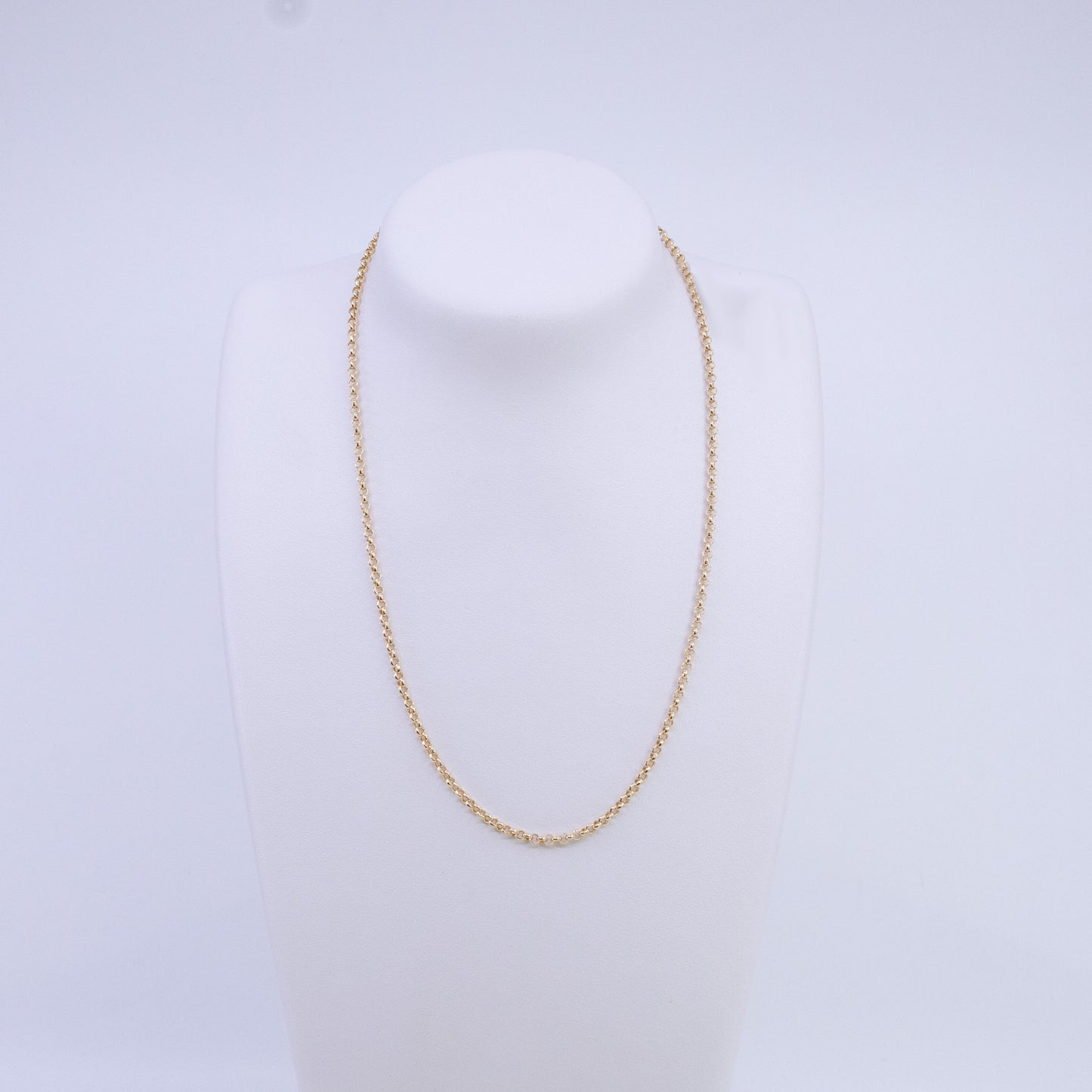 9ct Yellow Gold Italian Belcher Chain 3.2mmn