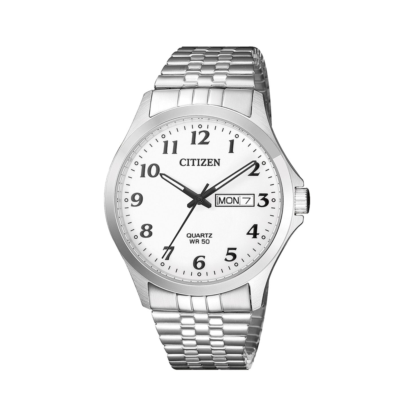 Citizen Men's Quartz White Dial Dress Watch