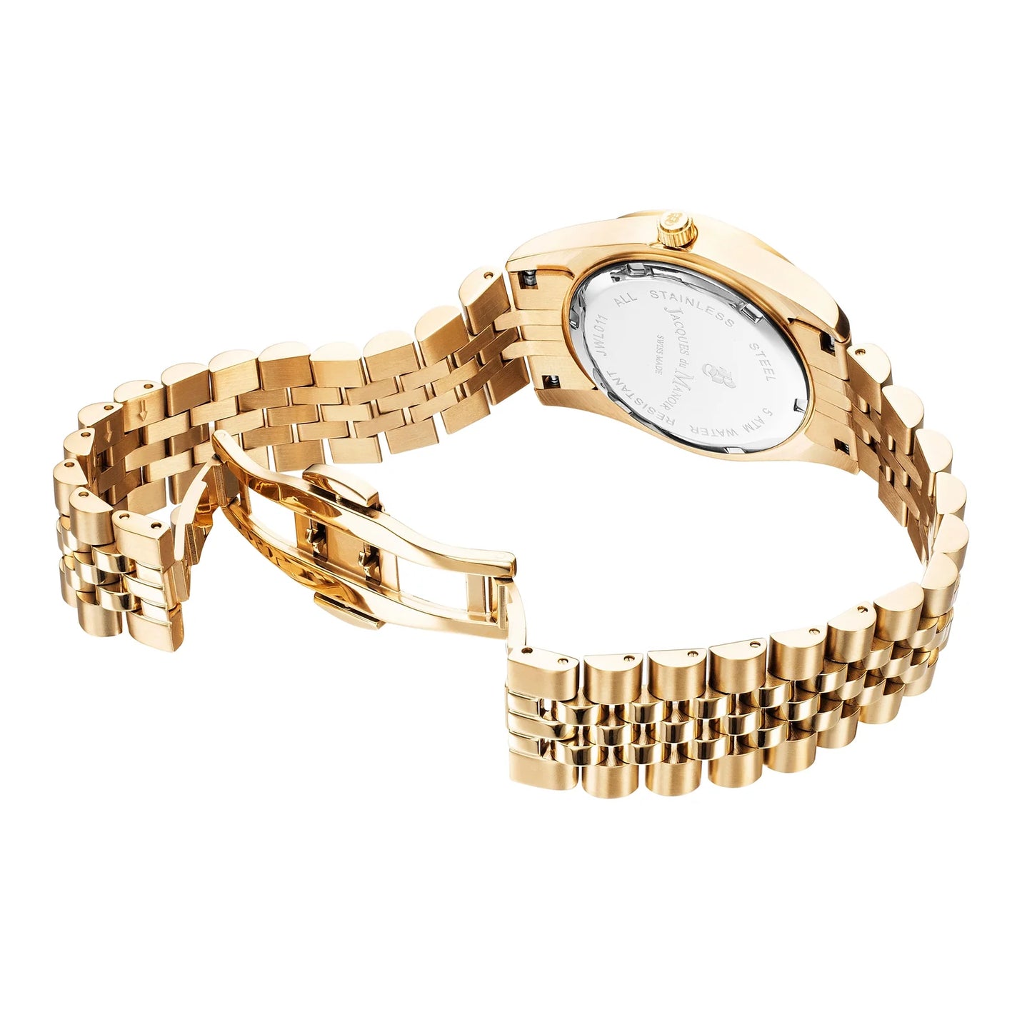 JACQUES DU MANOIR -Marry Jane Ice out Dial Gold