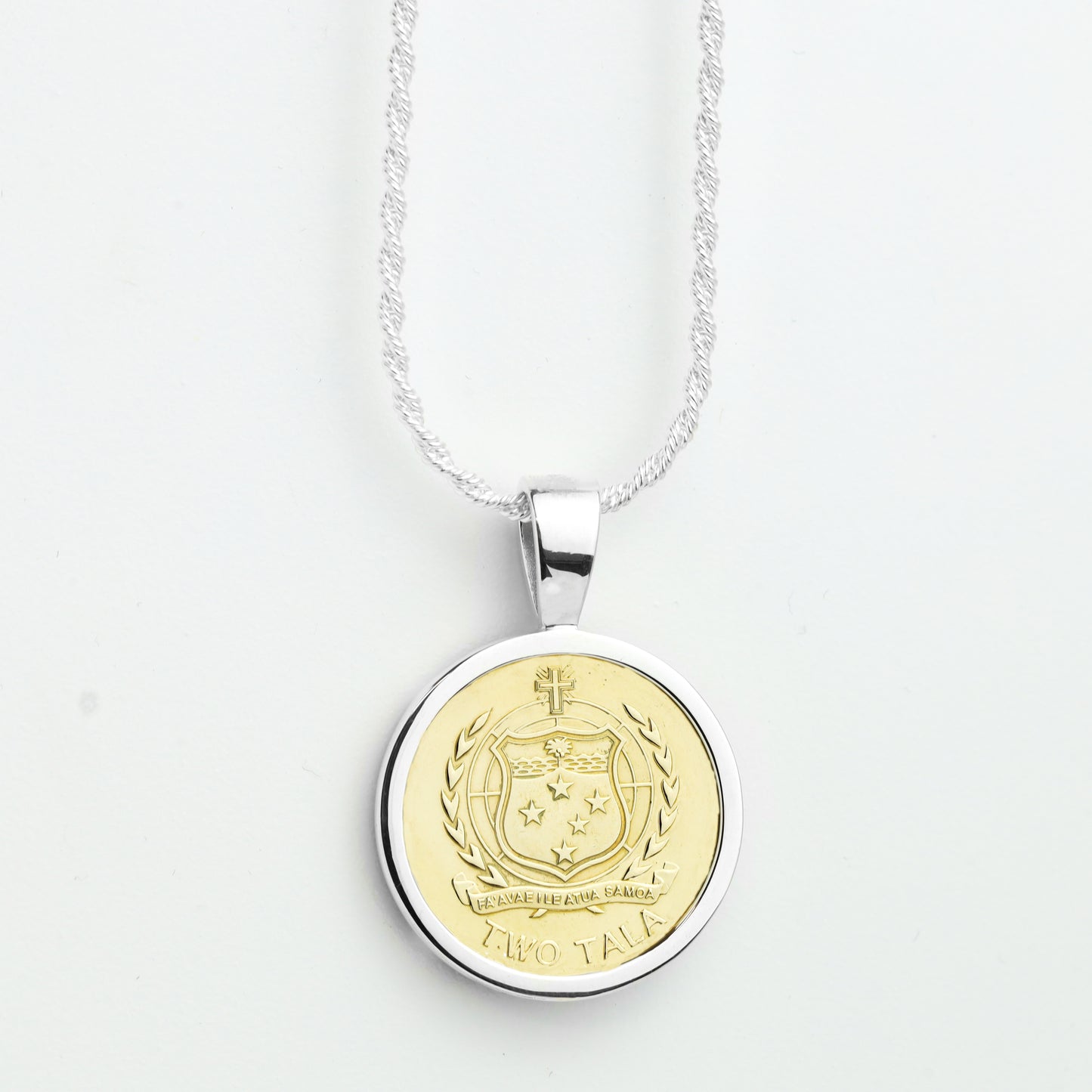 Sterling Silver Samoan Pendant