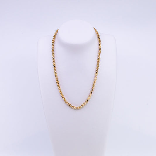 9ct Gold Hollow Classic Chain - 5.3mm - 45cm