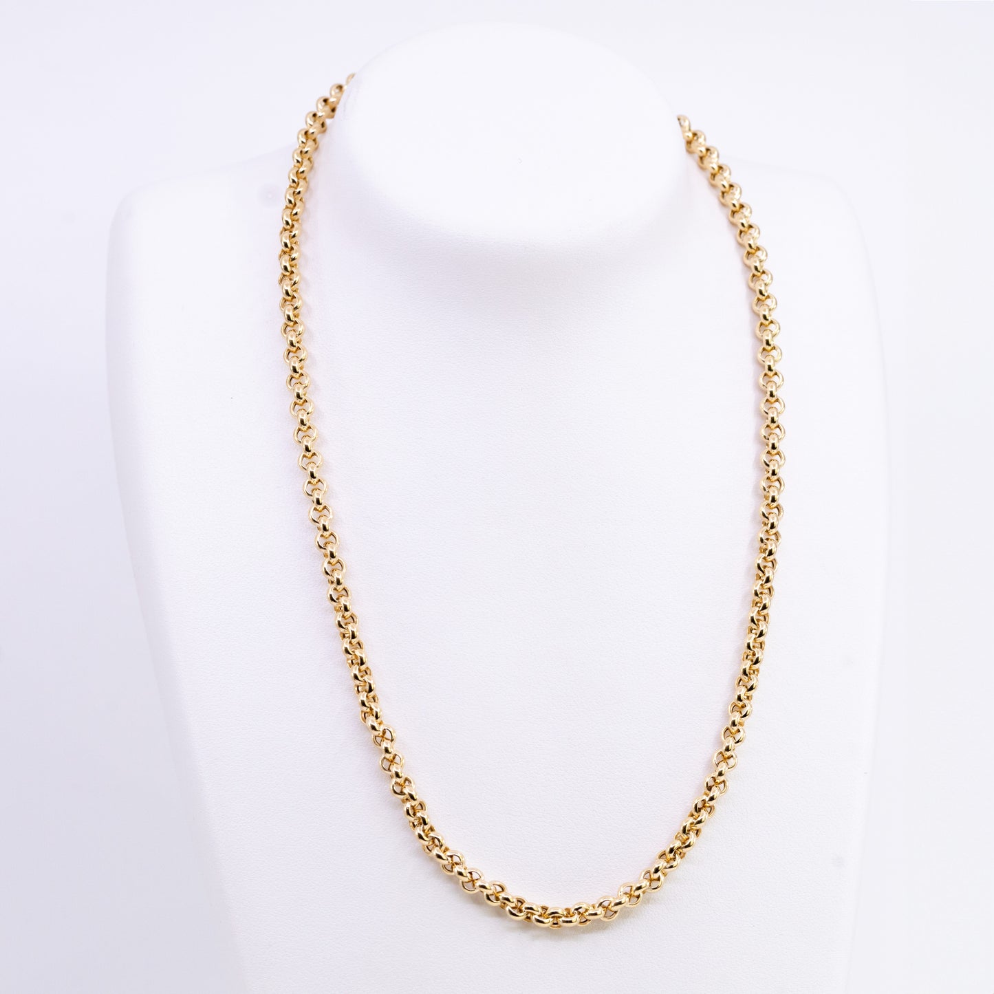 9ct Gold Hollow Belcher Chain