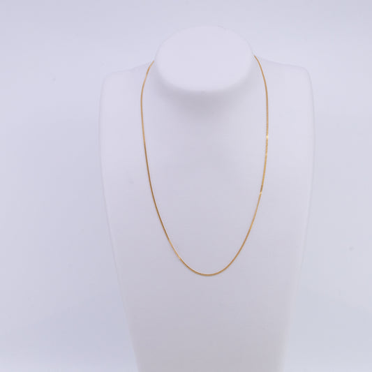 9ct Gold Curb Chain 51cm