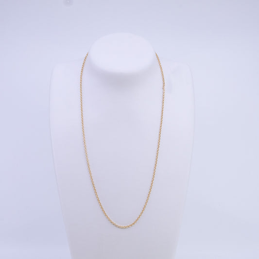 9ct Yellow Gold Belcher Chain 2.1mm