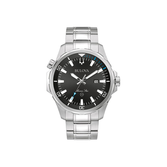 Bulova Marine Gnts Quartz Brlt SSWP WR100