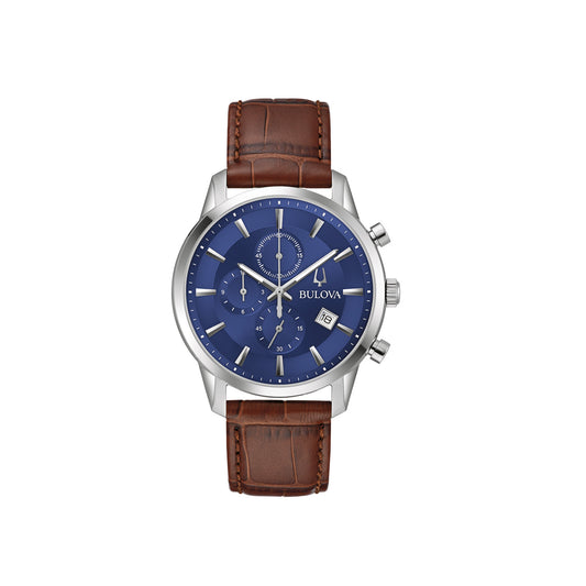 Bulova Sutton Chronograph Blue Sunburst