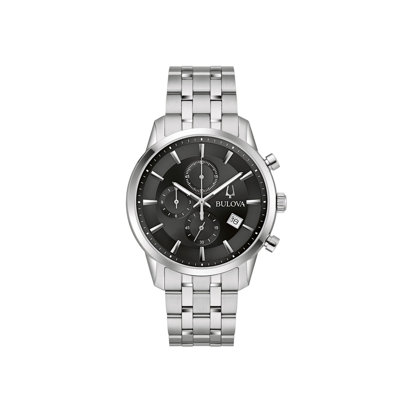 Bulova Sutton Chronograph Black Dial