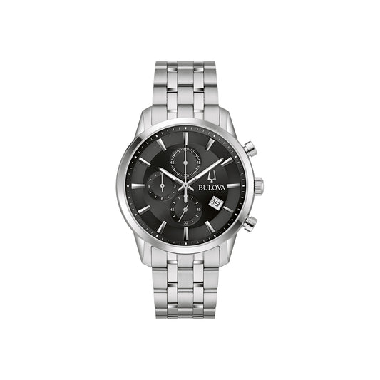 Bulova Sutton Chronograph Black Dial