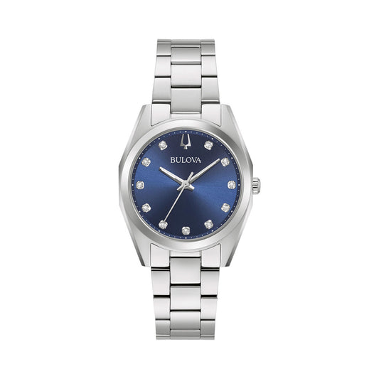 Bulova Surveyor Sunburst Blue Dial Women's