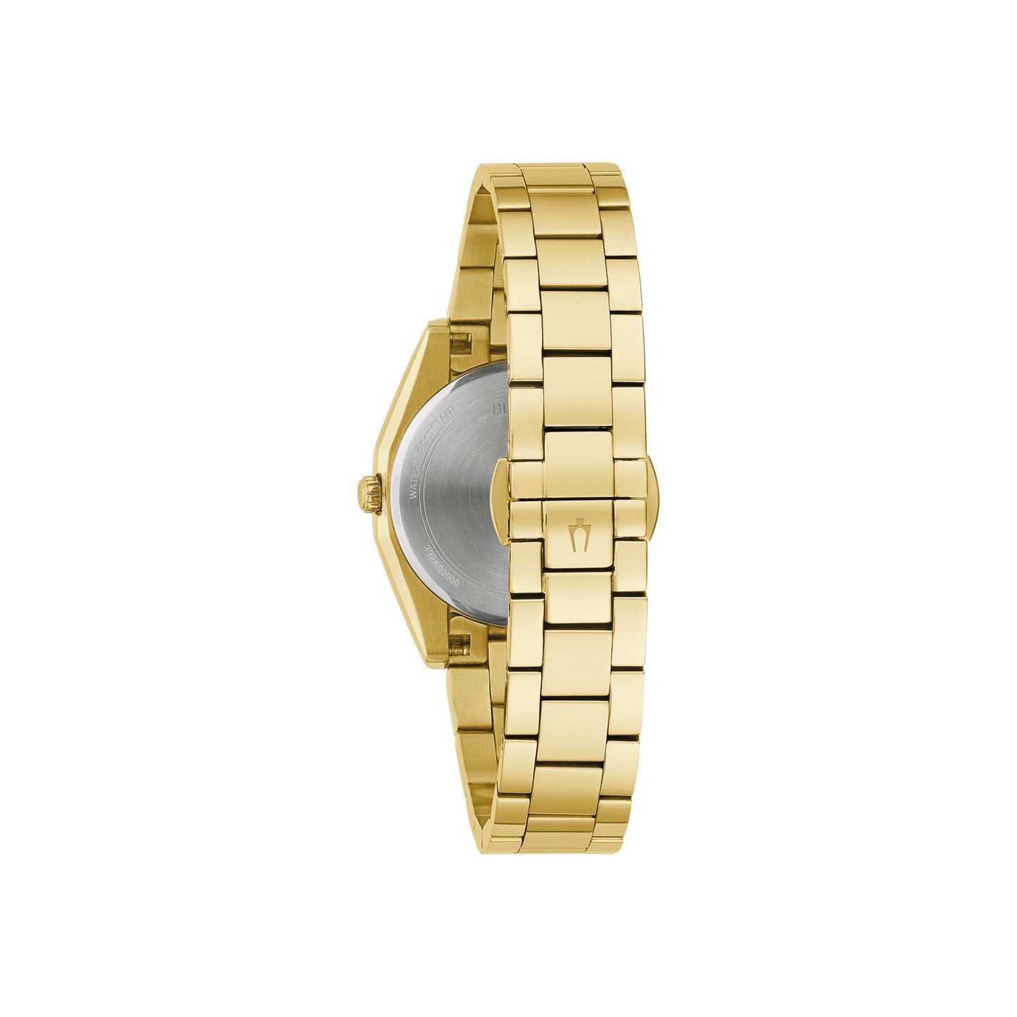 Bulova Surveyor Gold Silver Tone Dial Women's