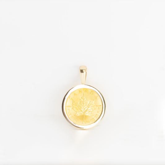 Canada Fine Gold Coin Pendant