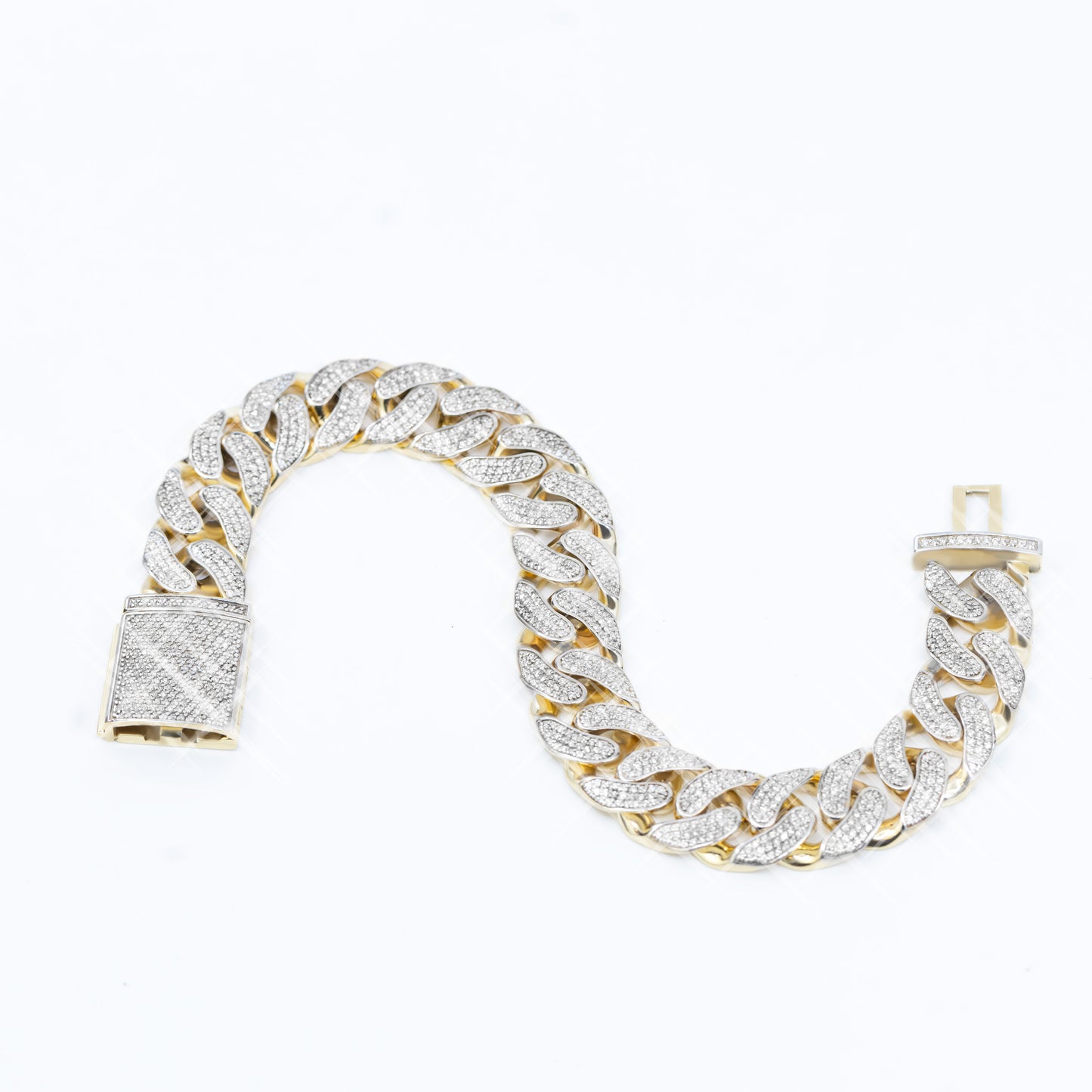 Fully Iced Out 9ct Bracelet