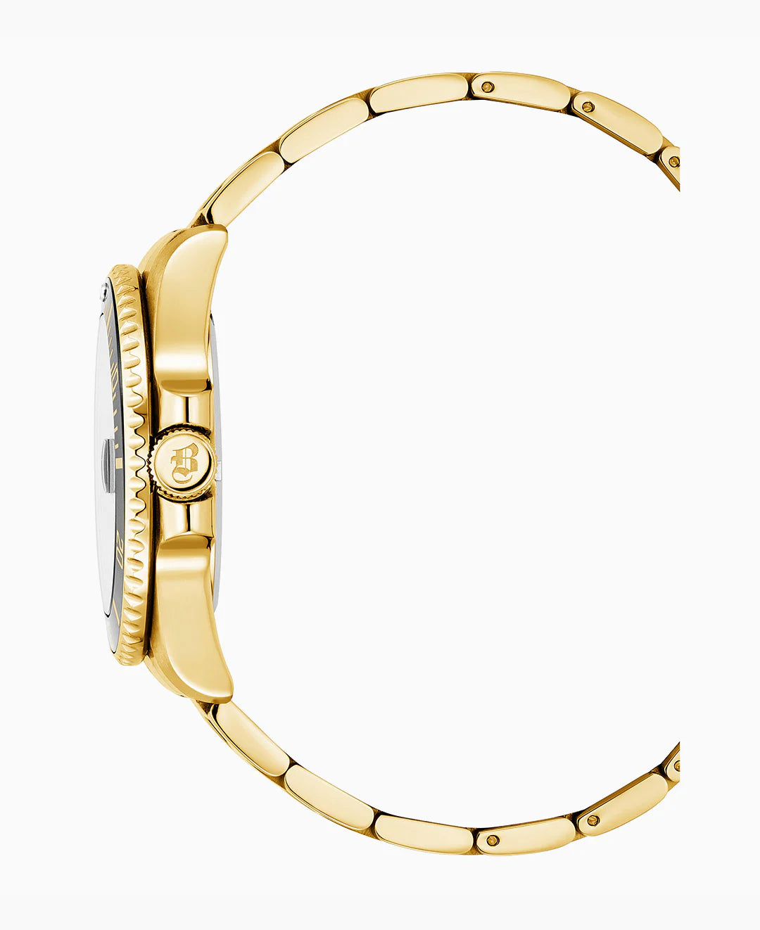 PRO SCUBA 43 Three-hands Date Gold-tone Black dial