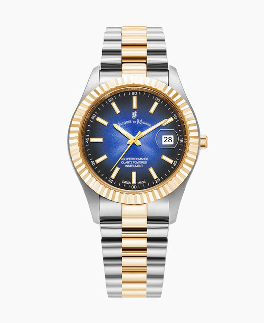 Inspiration Business Two Tone Imperial Blue Dial