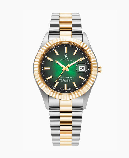 Inspiration Business Two Tone Jade Eclipse Dial