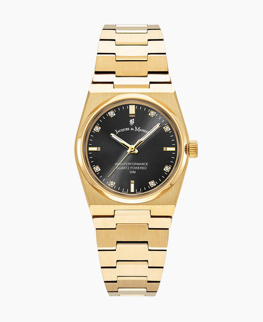 JACQUES DU MANOIR Horizon Ladies Golden Royale 31mm