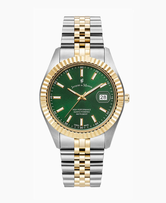 Inspiration Business Two Tone Forest Green Dial 40mm