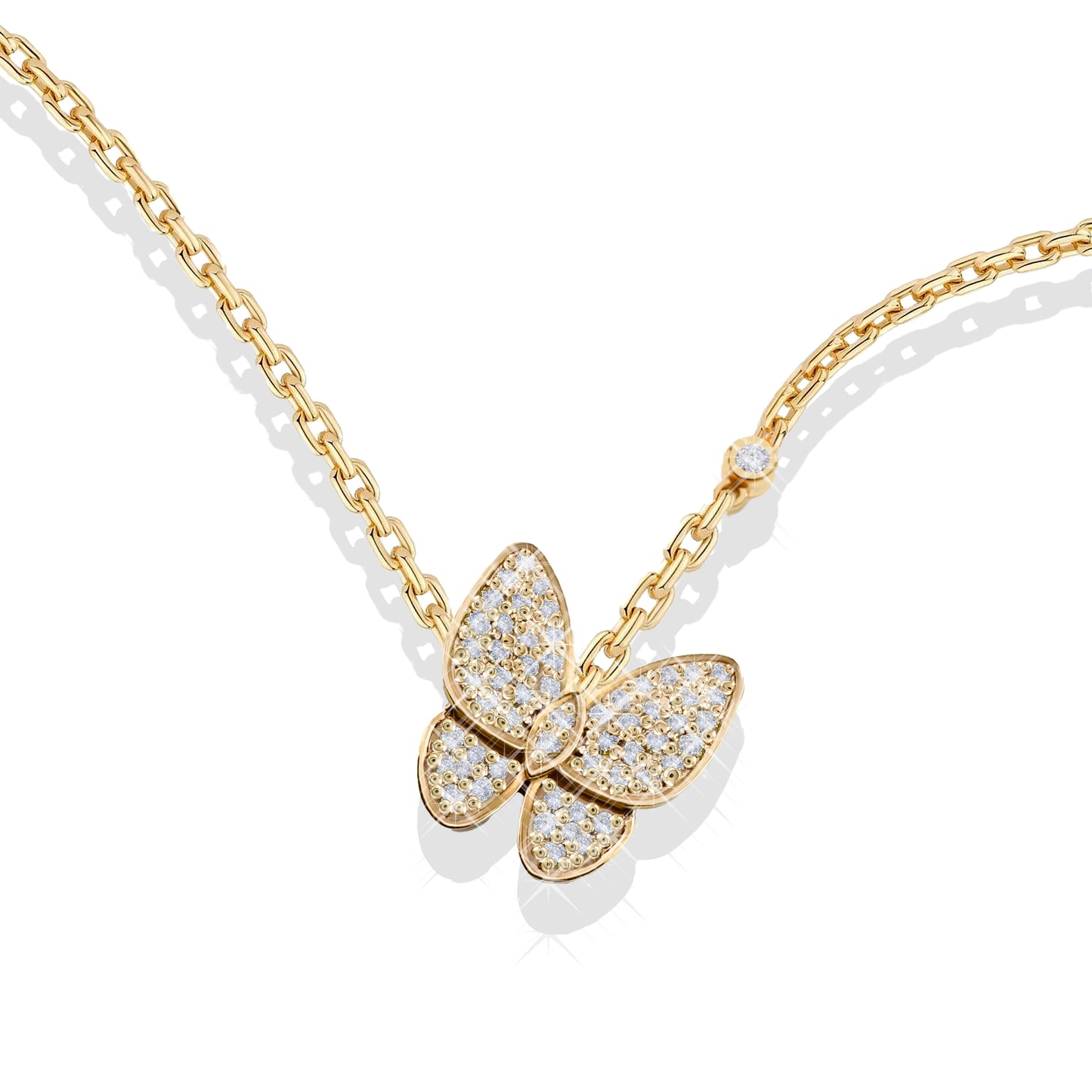 Butterfly Necklace Glamour