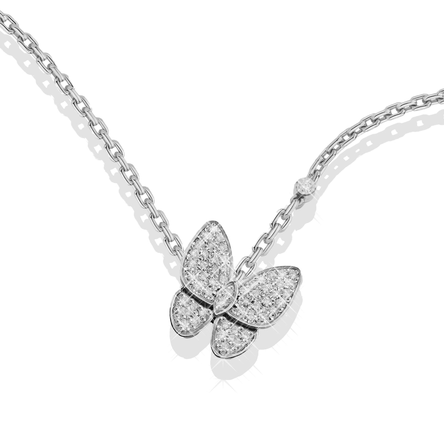 Butterfly Necklace Glamour