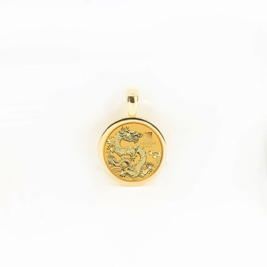 Dragon Year Round Pendant