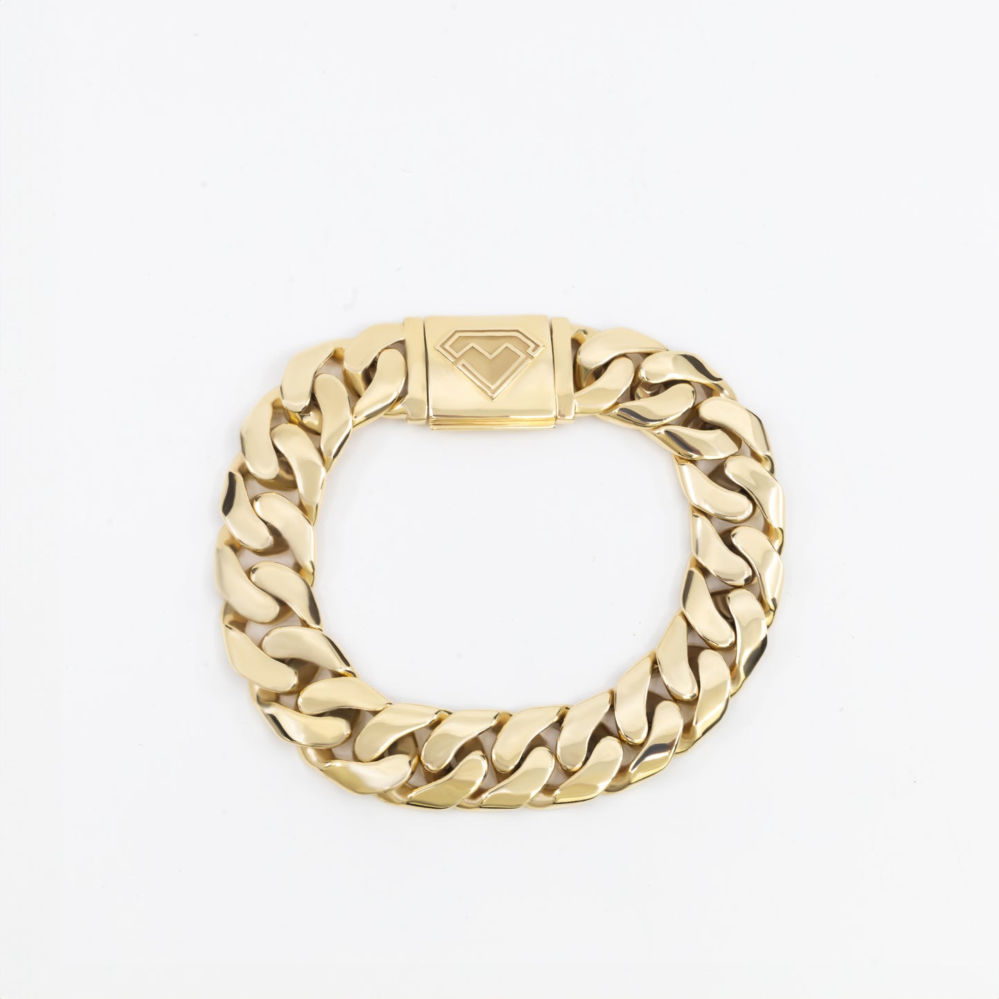 9ct Gold Cuban Link Bracelet