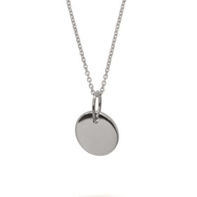 Sterling Silver Circle Pendant