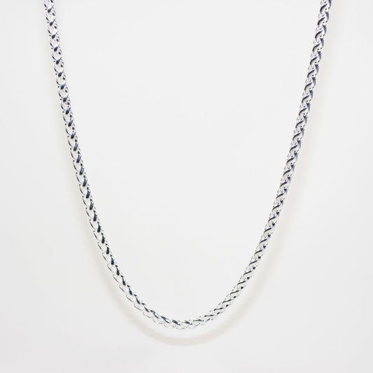 Sterling Silver Wheat Chain 4mm