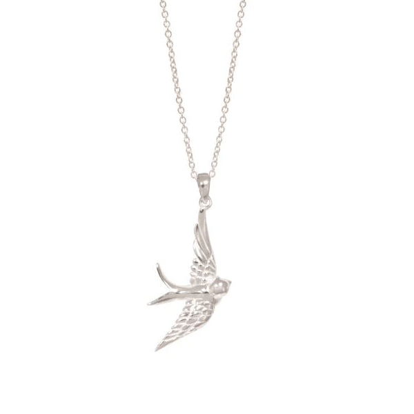 Sterling Silver Bird Pendant