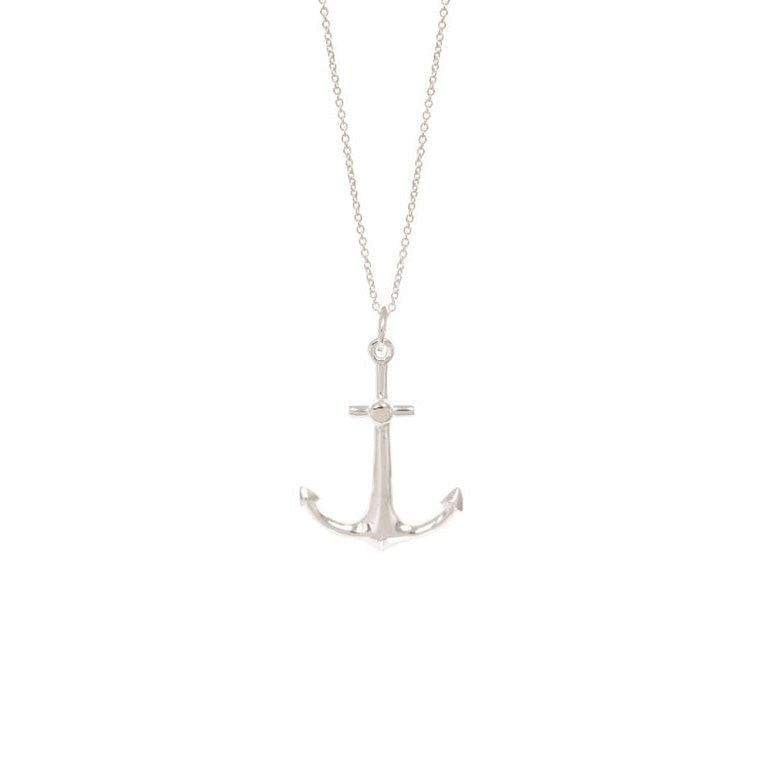 Sterling Silver Anchor Pendant